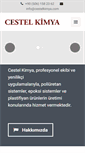 Mobile Screenshot of cestelkimya.com